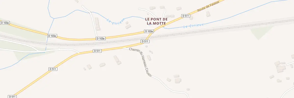 Plan du 61 Che du Hameau Cousin à Saint-Pierre-des-Ifs
