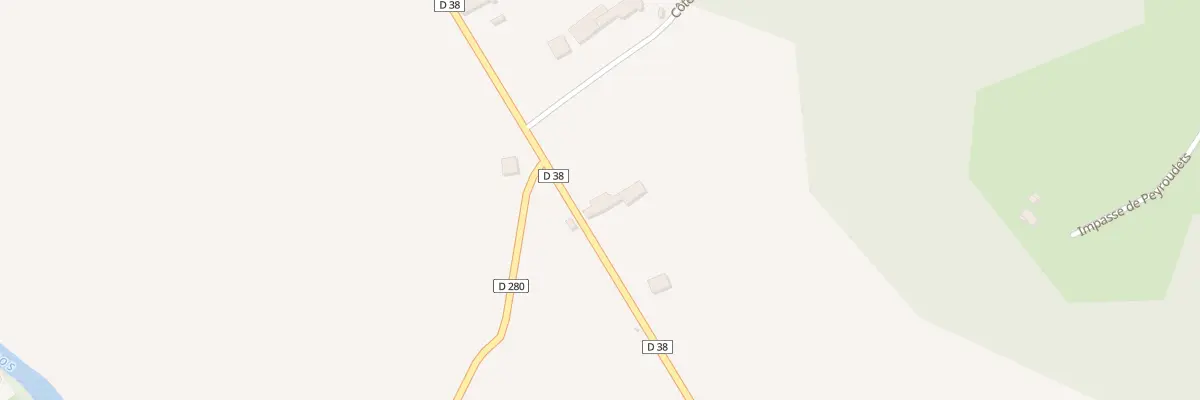 Plan du 5032 Compte à Cazaux-Villecomtal