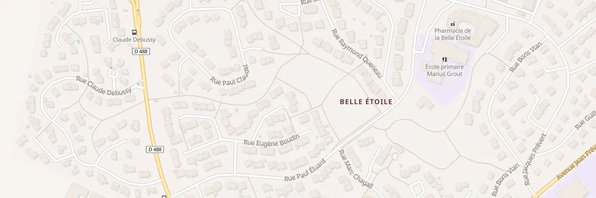 Plan du 40 Rue Eugène Boudin à Montivilliers