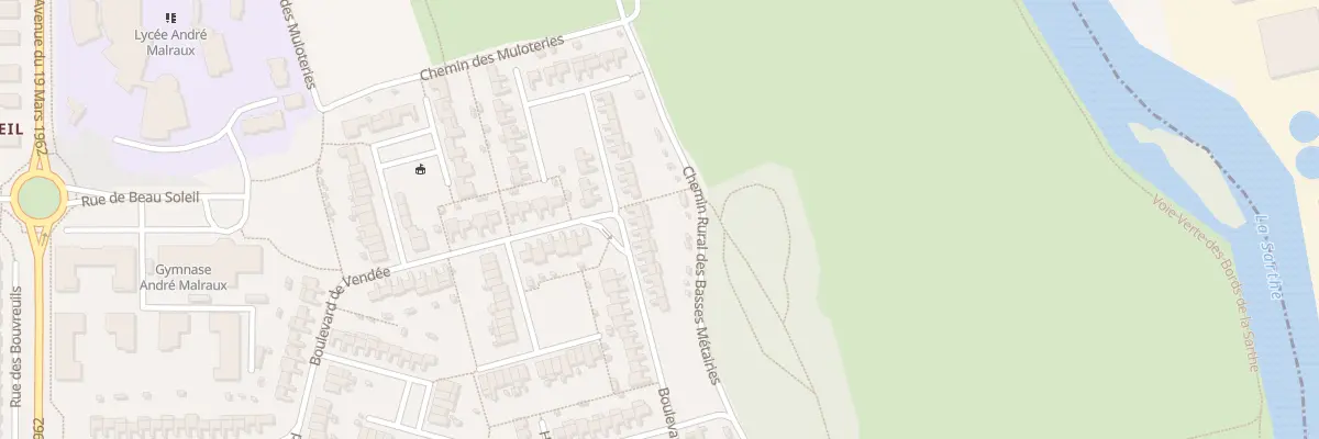 Plan du 67 Bd de Vendée à Allonnes