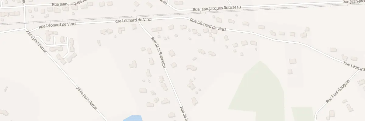 Plan du 3 Rue de la Bonnette à Montpon-Ménestérol