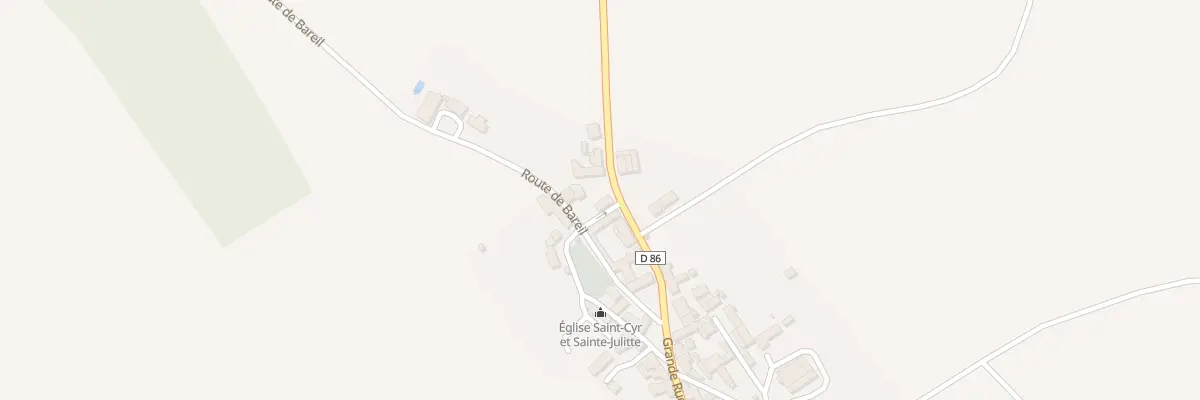 Plan du 7 Rue de l’Eglise (Chal S Lude) à Noyant-Villages