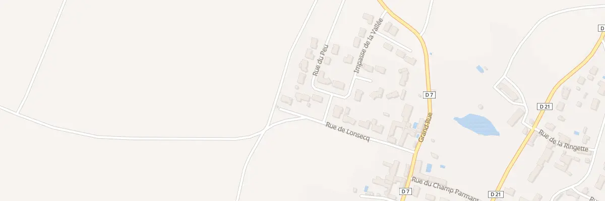 Plan du 3 Rue du Peu à Villiers