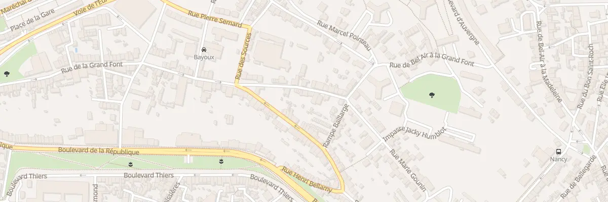 Plan du 181 Rue de la Grand Font à Angoulême