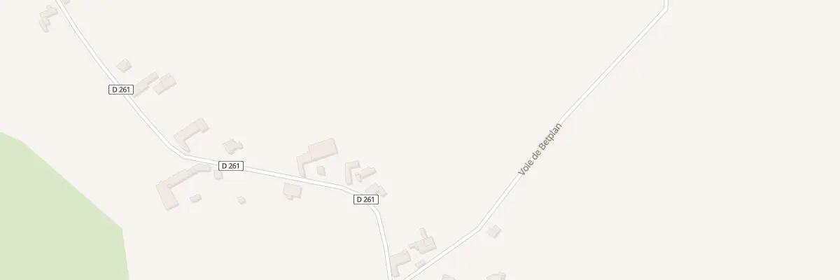 Plan du 33 Rte de Villecomtal à Haget