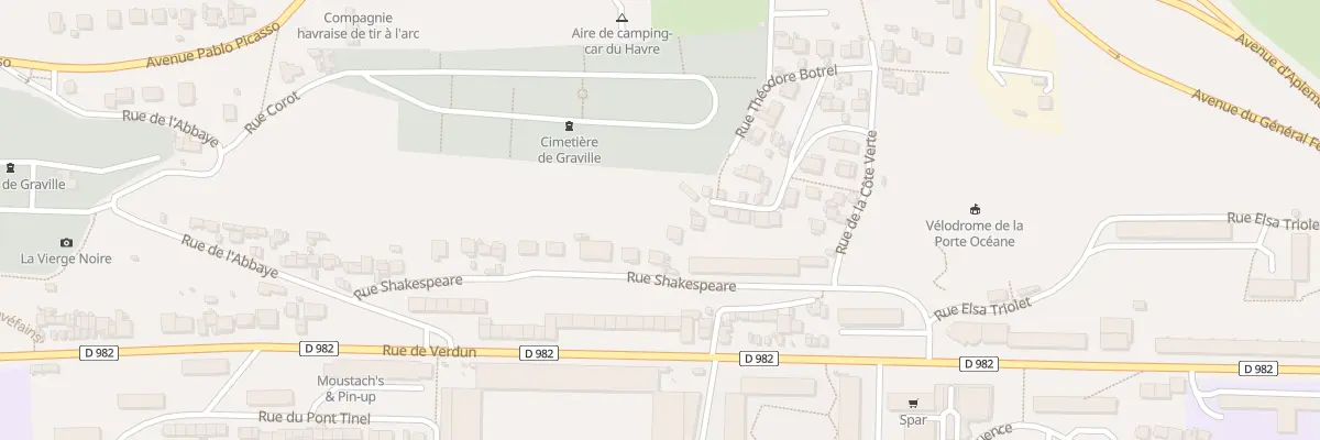 Plan du 43 Rue Shakespeare au Havre