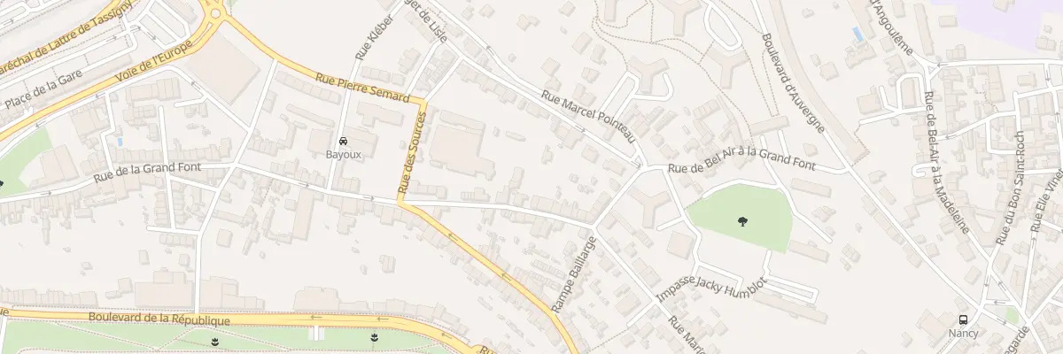 Plan du 182 Rue de la Grand Font à Angoulême
