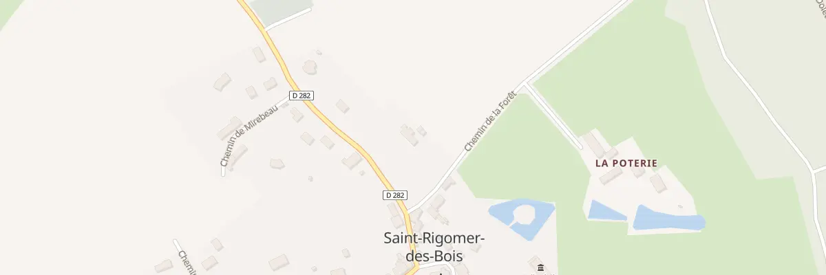 Plan du 12 Rue Gaston Floquet à Villeneuve-en-Perseigne