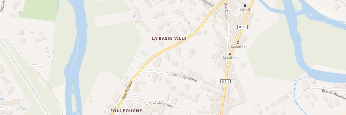 Plan du 54 Rue Pasteur à Gond-Pontouvre