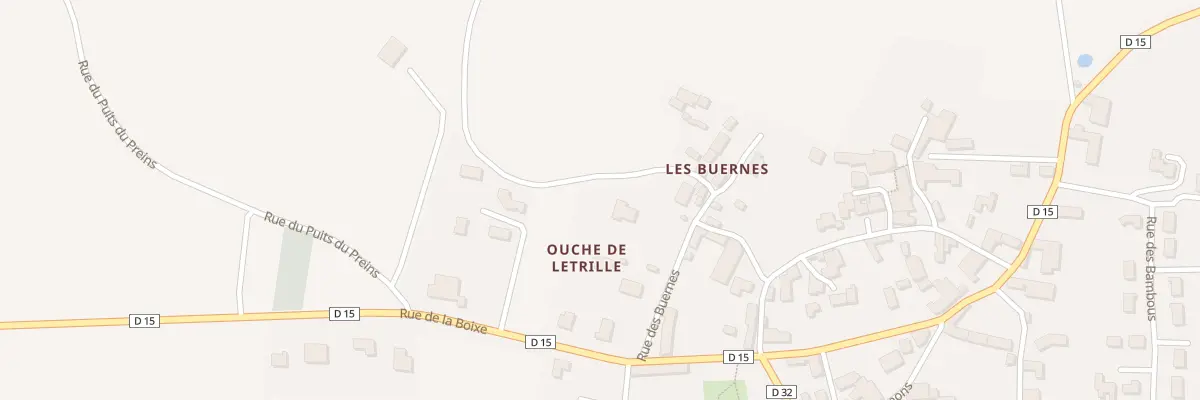 Plan du 5125 Ouche de Letrille à Villejoubert