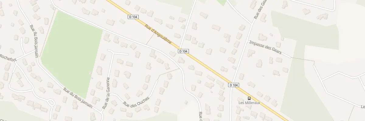 Plan du 46 Rue d’Angoulême à Puymoyen