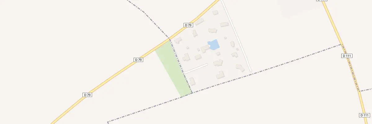 Plan du 1 All des Frênes à Mannevillette