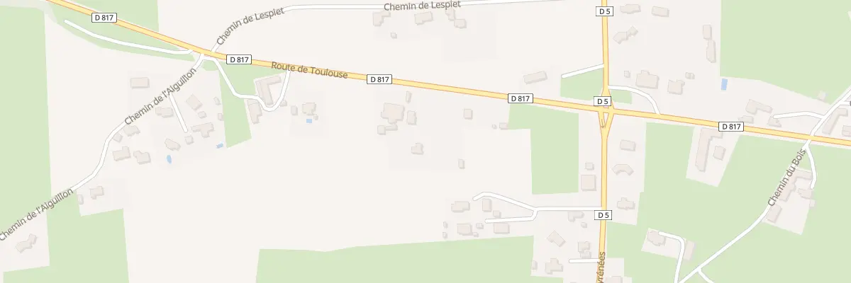 Plan du 14 Rte de Toulouse à Mascaras
