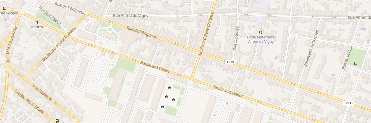 Plan du 221T Rue de Perigueux à Angoulême
