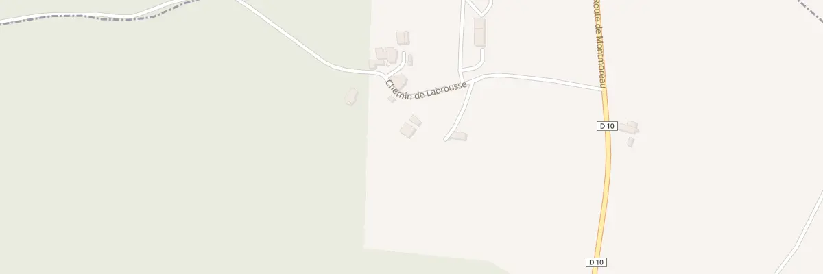 Plan du 2 Imp du Lavoir à Laprade
