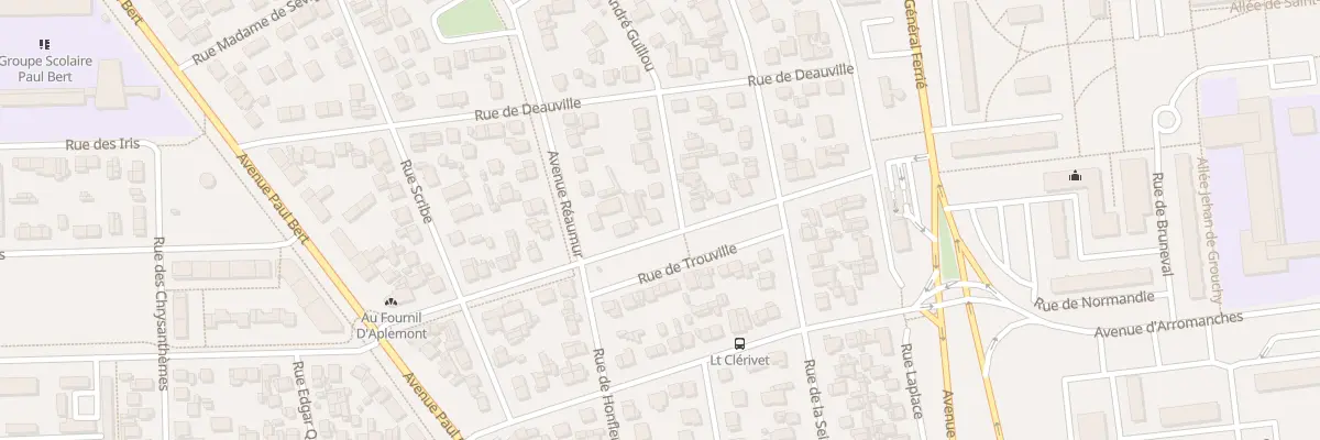 Plan du 27 Rue de Trouville au Havre