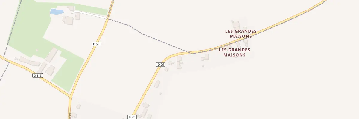 Plan du 5021 La Maison Neuve à Doucelles