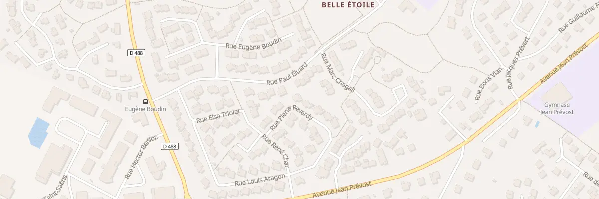 Plan du 9 Rue Pierre Reverdy à Montivilliers