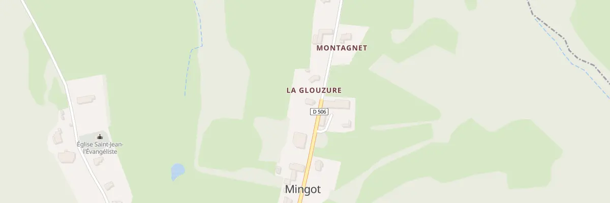Plan du 17 Rue de la Mairie à Mingot