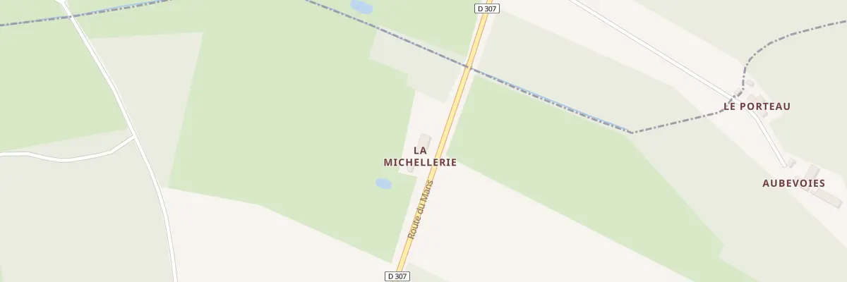 Plan du 6323 La Michellerie au Lude