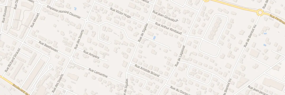 Plan du 44 Rue de Sigalas à Marmande