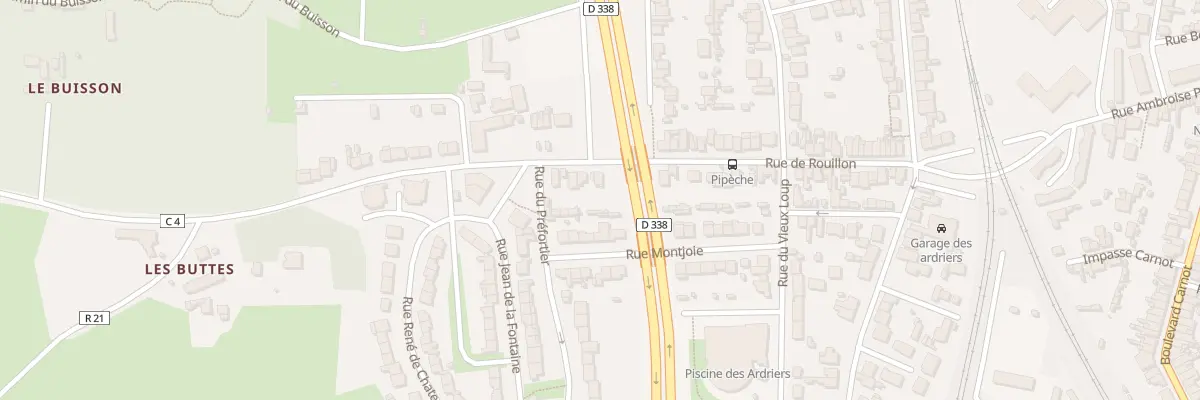Plan du 69 Rue de Rouillon au Mans