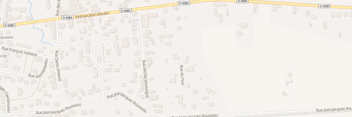 Plan du 13 Rue du Four à Montpon-Ménestérol