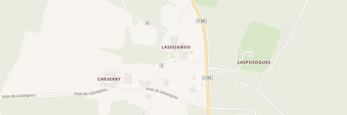 Plan du 81 Lasseignou à Durance
