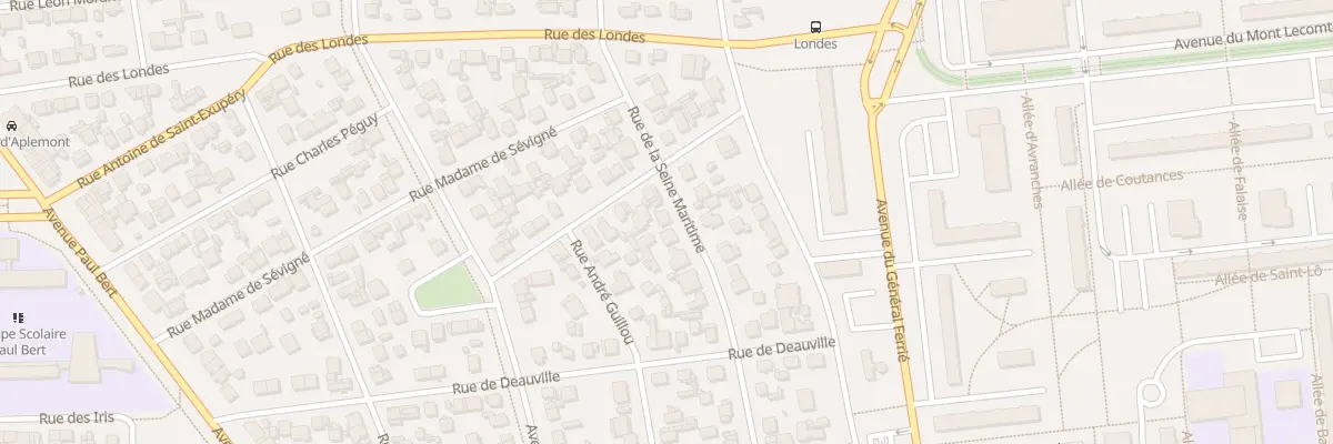 Plan du 57 Rue de la Seine Maritime au Havre