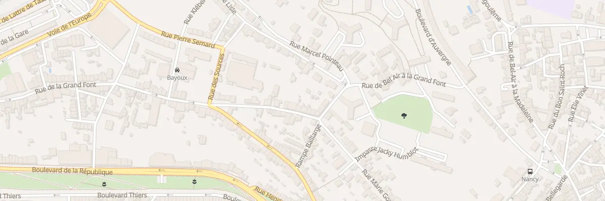 Plan du 192 Rue de la Grand Font à Angoulême