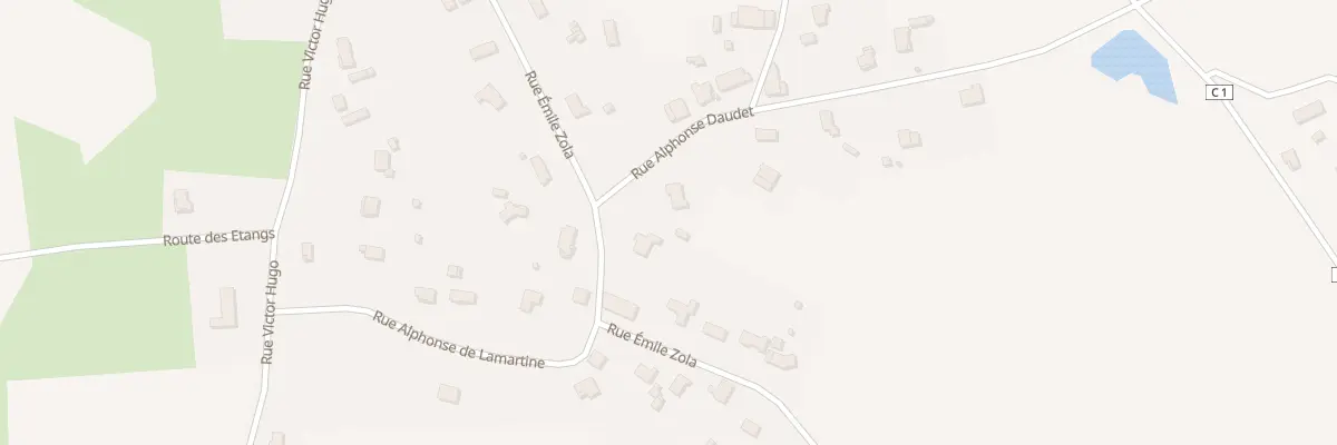 Plan du 1 Rue Alphonse Daudet à Montpon-Ménestérol