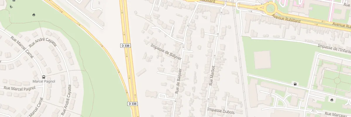 Plan du 42 Rue de Balyver au Mans