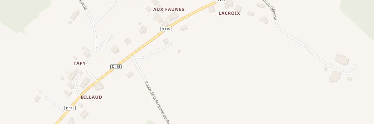 Plan de Lacroix à Mauvezin-sur-Gupie