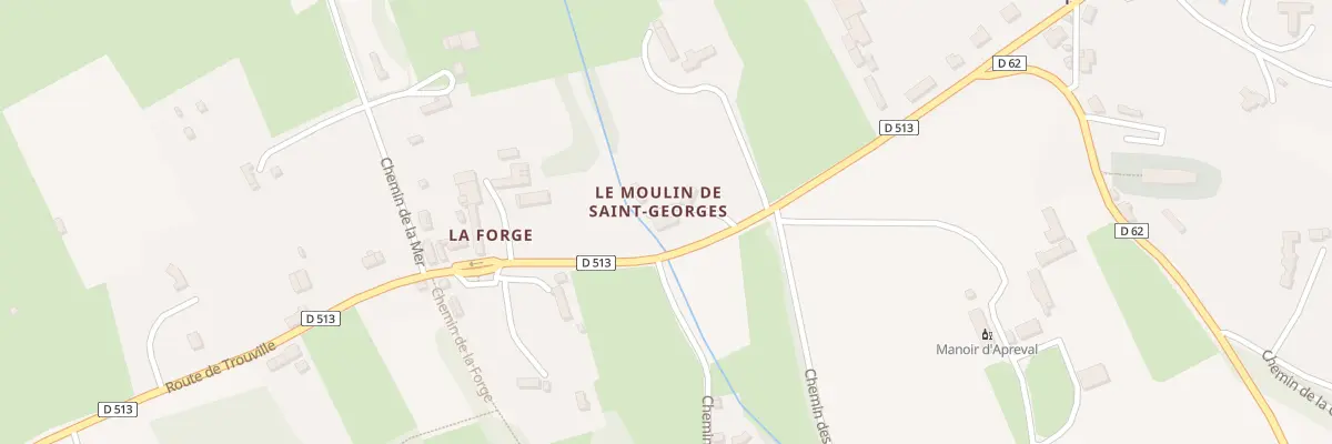 Plan du 232 Rte de Trouville sur Mer à Pennedepie