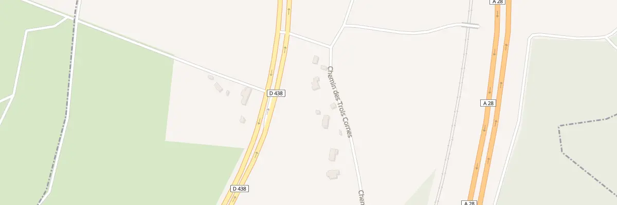 Plan du 69 Les Trois Cornes à Neauphe-sous-Essai