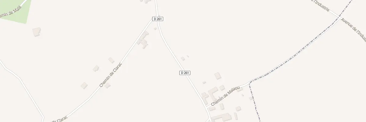 Plan du 41 Rte de Villecomtal à Haget