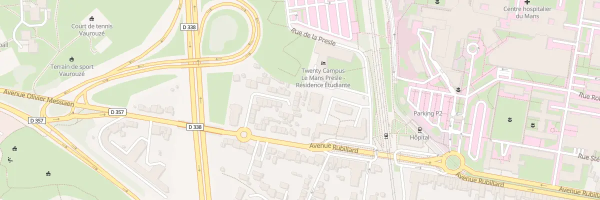 Plan du 31 Cité Monnoyer au Mans