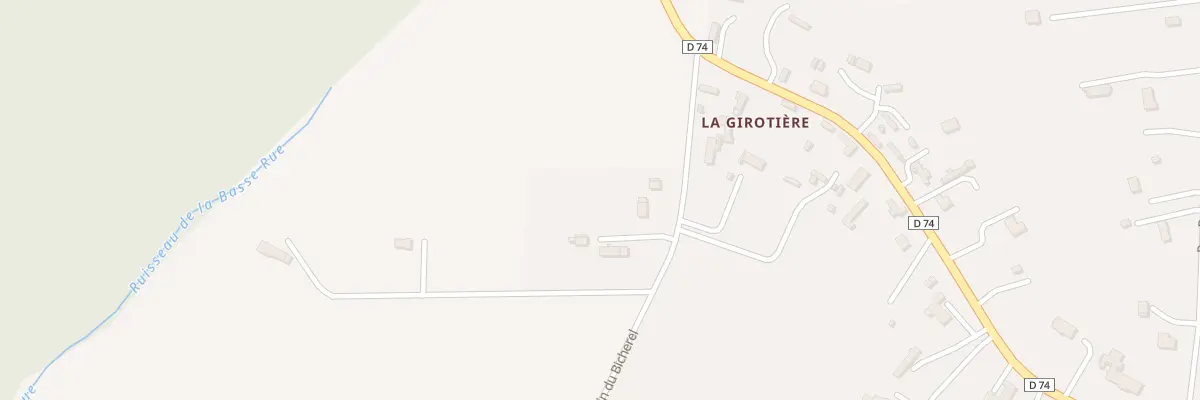 Plan du 6706 Lieu Bicherel à Saint-Gatien-des-Bois