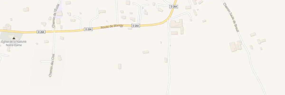 Plan du 446 Rte de Blangy au Torquesne