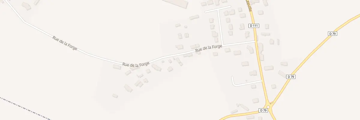Plan du 15 Rue de la Forge à Mannevillette