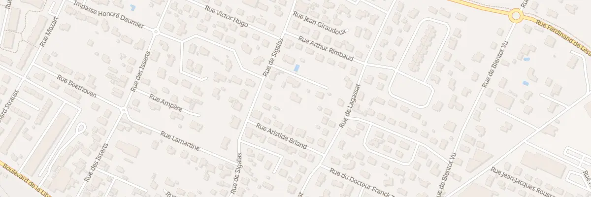 Plan du 48T Rue de Sigalas à Marmande