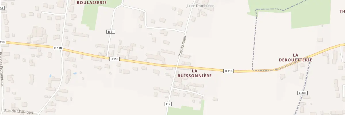 Plan du 3 Rue de la Buissonnière à Beaumont-en-Véron