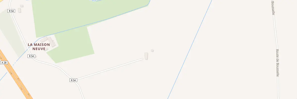 Plan du 5 Rte de l’Aunay Truchet à La Bazoge