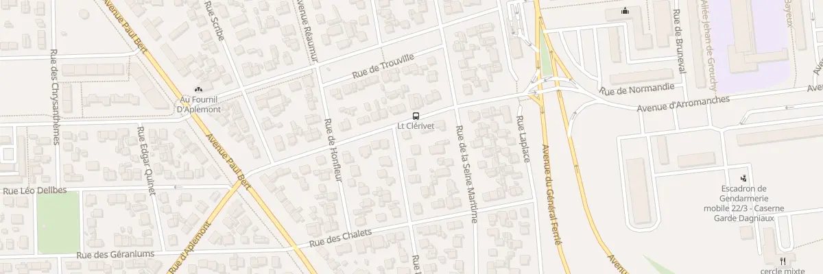 Plan du 26 Rue Linné au Havre
