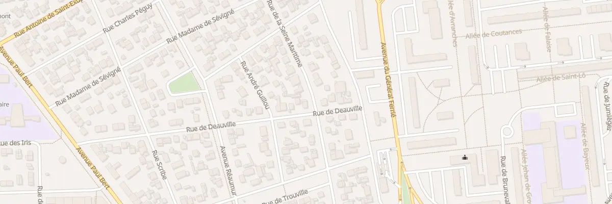 Plan du 45 Rue de la Seine Maritime au Havre