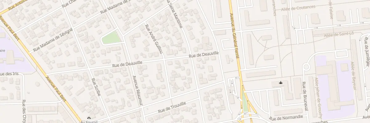 Plan du 43 Rue de la Seine Maritime au Havre