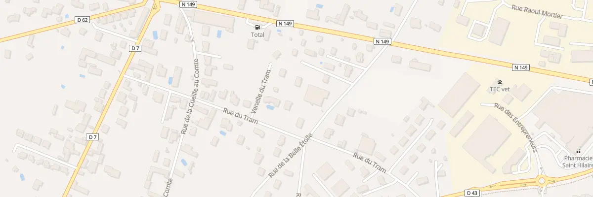 Plan du 5213A Rue du Tram à Vouillé