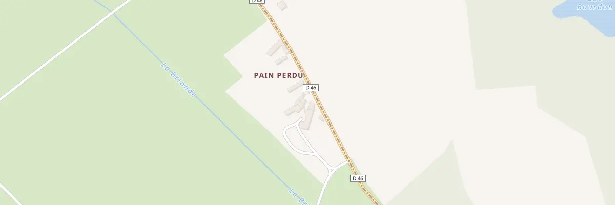 Plan du 3 Pain Perdu à Monts-sur-Guesnes