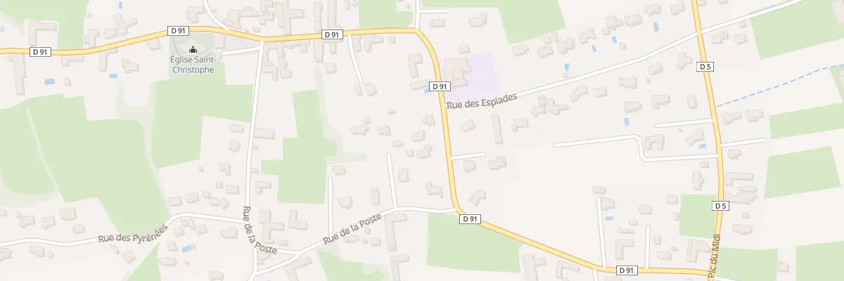 Plan du 19 Rue des Ecoles à Pouyastruc
