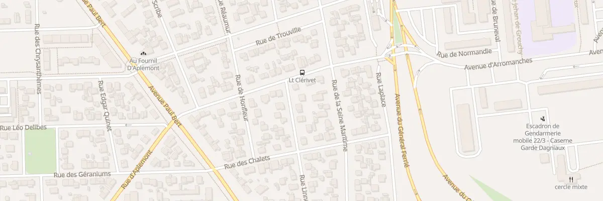 Plan du 24 Rue Linné au Havre